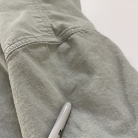 Vintage Carhartt Chambray Button Up Shirt XXL TALL Loose Fit Workwear Skater Y2K - Picture 9 of 11